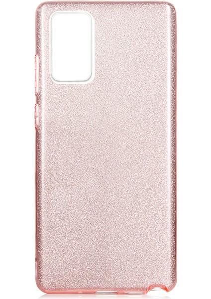 Samsung Galaxy Note 20 Kılıf Simli Parlak Shining Silikon