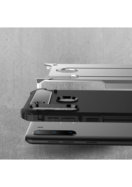 Samsung Galaxy A21 Kılıf Çift Katmanlı Armour Case fırsatları