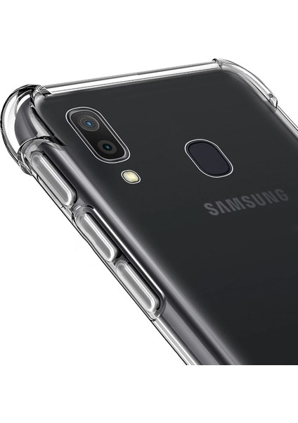 Samsung Galaxy A21 Kılıf Ultra Korumalı Şeffaf Antishock Silikon fırsatları