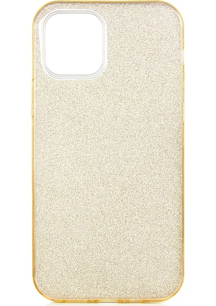 Apple Iphone 12 Pro Max Kılıf Simli Parlak Shining Silikon