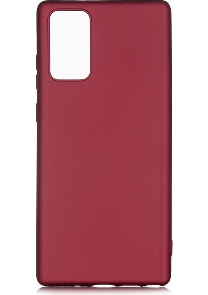 Samsung Galaxy Note 20 Kılıf Ultra Ince Mat Silikon