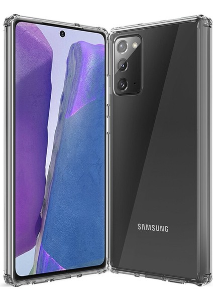 Samsung Galaxy Note 20 Kılıf Ultra Korumalı Şeffaf Antishock Silikon fiyatları