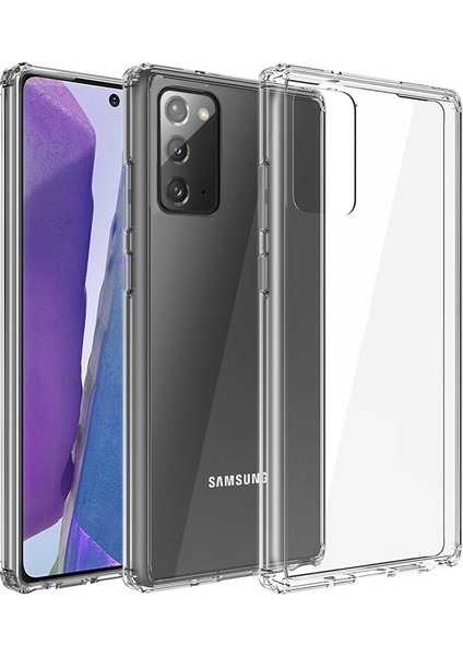 Samsung Galaxy Note 20 Kılıf Ultra Korumalı Şeffaf Antishock Silikon modelleri