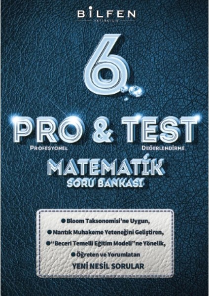 6. Sınıf Pro&Test Matematik Soru Bankası