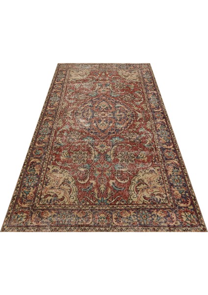 Eskitme El Dokuma Vintage Halı 130 x 245 cm 9321