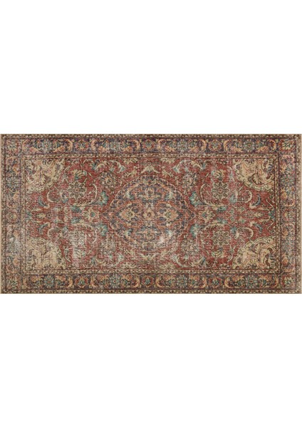 Eskitme El Dokuma Vintage Halı 130 x 245 cm 9321 modelleri