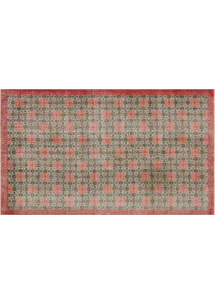 Vintage Eskitme El Dokuma Halı 165 x 277 cm 9325