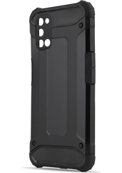 Oppo A52 Kılıf Çift Katmanlı Armour Case