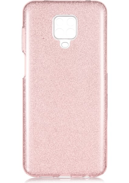 Xiaomi Redmi Note 9 Pro Kılıf Simli Parlak Shinig Silikon