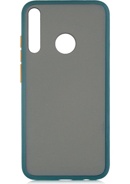 Huawei P40 Lite E Kılıf Silikon Kenarlı Buzlu Fri Kapak