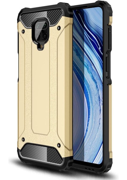 Xiaomi Redmi Note 9s Kılıf Çift Katmanlı Armour Case