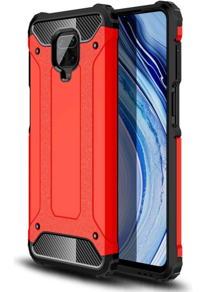 Xiaomi Redmi Note 9 Pro Kılıf Çift Katmanlı Armour Case