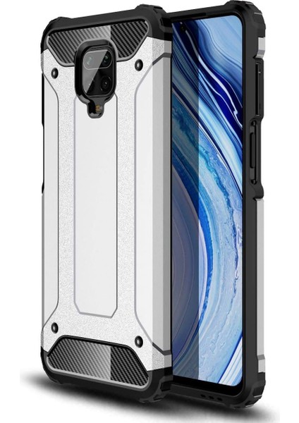 Xiaomi Redmi Note 9 Pro Kılıf Çift Katmanlı Armour Case