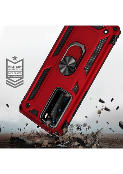 Huawei P40 Pro Kılıf Ultra Korumalı Yüzüklü Manyetik Vega Kapak fiyatları