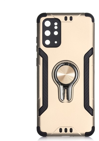 Samsung Galaxy S20 Plus Kılıf Ultra Korumalı Yüzüklü Manyetik Coco Kapak