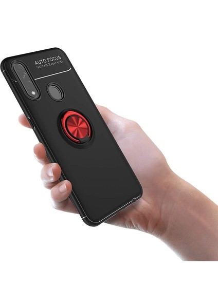 Oppo A31 Kılıf Yüzüklü Manyetik Ravel Silikon