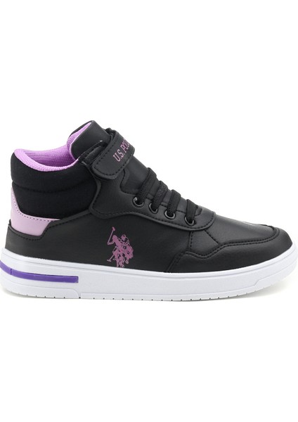 U.S. Polo Assn. Orson Hı 1pr Siyah Kız Çocuk High Sneaker