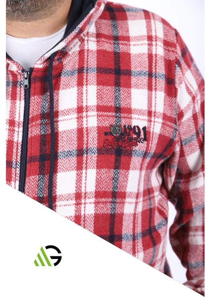 Mocgrande Oduncu Sweat-Gömlek Surf Breaks 22207-BORDO fırsatları