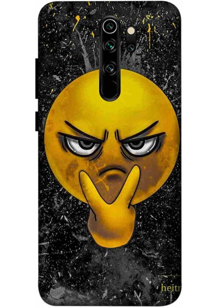 Xiaomi Redmi Note 8 Pro Kılıf Baskılı Emoji Desenli Zipax A++ Silikon - 2104