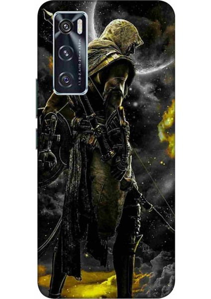 Tecno Camon 18T Kılıf Baskılı Savaşcı Desenli Zipax A++ Silikon - 2035