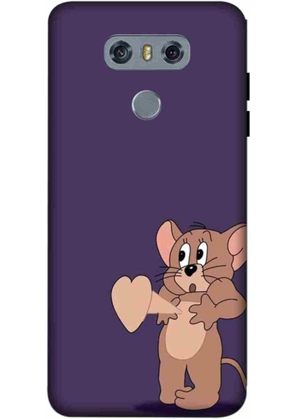 Lg G6 Kılıf Baskılı Jerry Desenli Zipax A++ Silikon - 2058