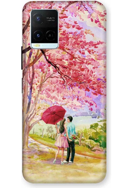 Vivo Y33S 4g Kılıf Sevgi Yolu Desenli Hd Baskılıf Silikon Kılıf - Sevgiyolu