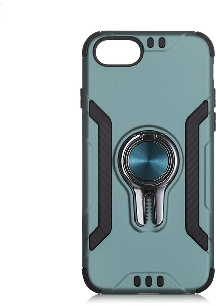 Apple Iphone 7 Kılıf Ultra Korumalı Yüzüklü Manyetik Coco Kapak