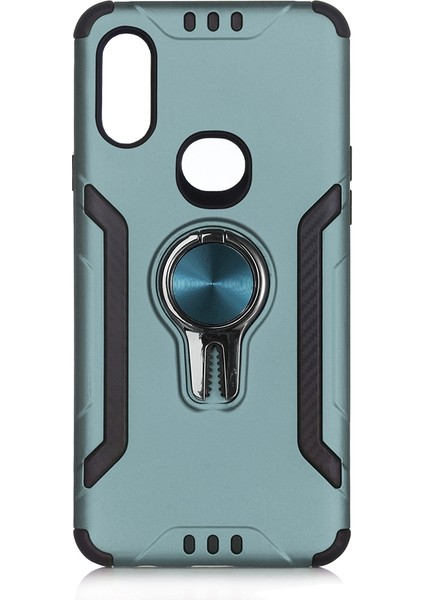 Samsung Galaxy A10S Kılıf Ultra Korumalı Yüzüklü Manyetik Coco Kapak