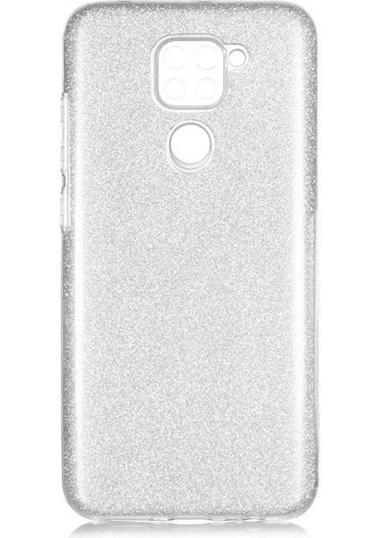 Xiaomi Redmi Note 9 Kılıf Simli Parlak Shinning Silikon