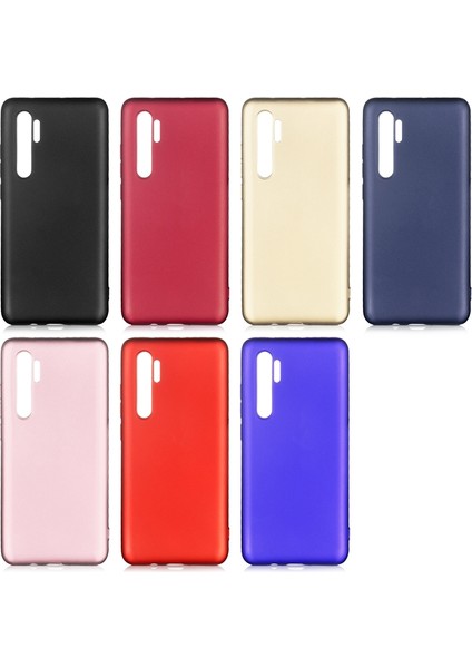 Xiaomi Mi Note 10 Lite Kılıf Ultra Ince Mat Silikon