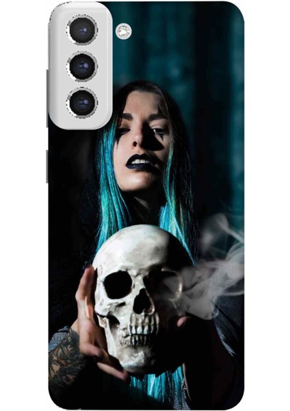 Samsung Galaxy S22 Kılıf Nefret Desenli Hd Baskılıf Silikon Kılıf - Nefret