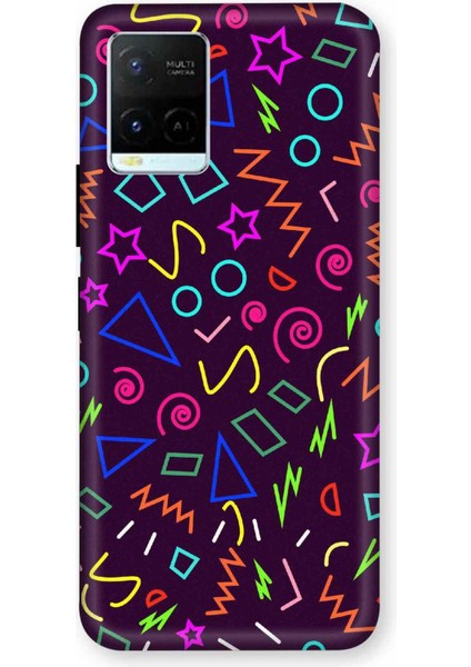 Vivo Y33T Kılıf Sos 101 Desenli Hd Baskılıf Silikon Kılıf - SOS101