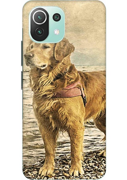 Xiaomi Mi 11 Lite Kılıf Sadık Dost Desenli Hd Baskılıf Silikon Kılıf - Sadikdost