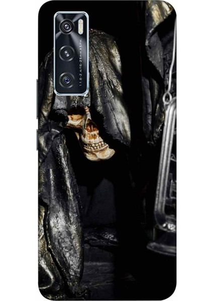 Tecno Camon 18 Kılıf Korku Dolu Desenli Hd Baskılıf Silikon Kılıf - Korkudolu
