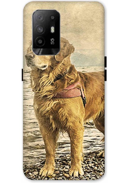 Oppo A95 Kılıf Sadık Dost Desenli Hd Baskılıf Silikon Kılıf - Sadikdost
