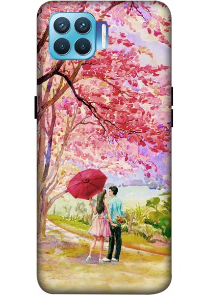 Oppo A93 Kılıf Sevgi Yolu Desenli Hd Baskılıf Silikon Kılıf - Sevgiyolu