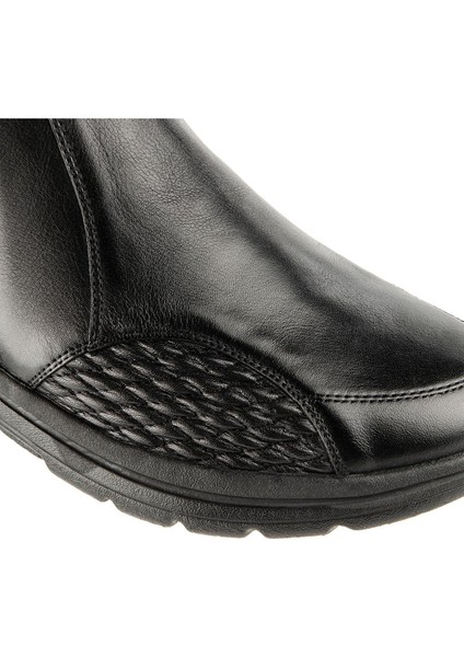 Muya orthopedix Helix Hakiki Deri Kemik Çıkıntısı Hallux ve Topuk Dikeni Pedli Fermuarlı Erkek Bot 322919 fırsatları