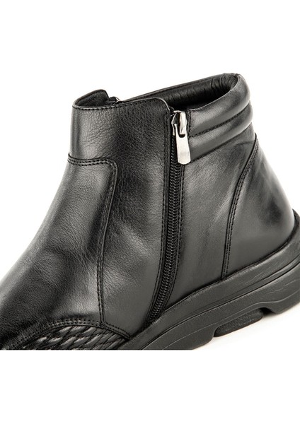 Muya orthopedix Helix Hakiki Deri Kemik Çıkıntısı Hallux ve Topuk Dikeni Pedli Fermuarlı Erkek Bot 322919 indirimleri