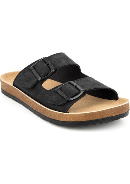 Orthopedix Allen Anatomik Çift Tokalı Erkek Terlik 31330