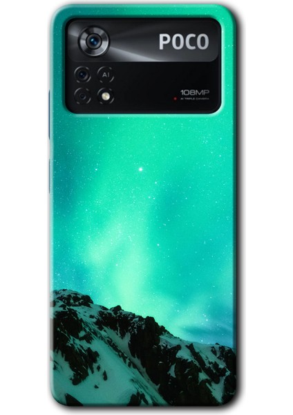 Poco X4 Pro Kılıf Hd Desen Baskılı Arka Kapak - Aurora