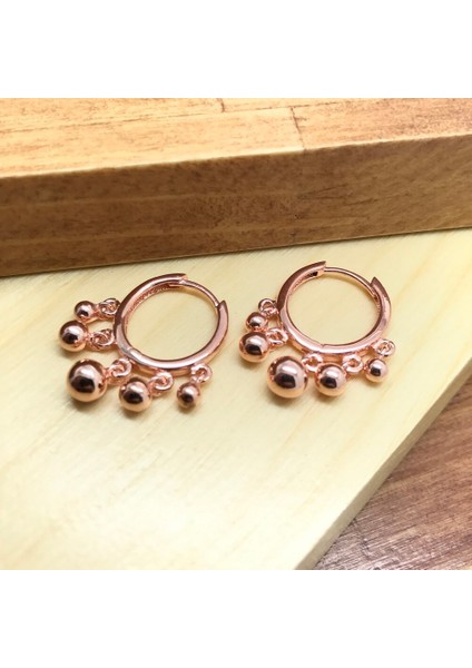 Gümüş Toplu Halka Küpe NZ51T1 fiyatları