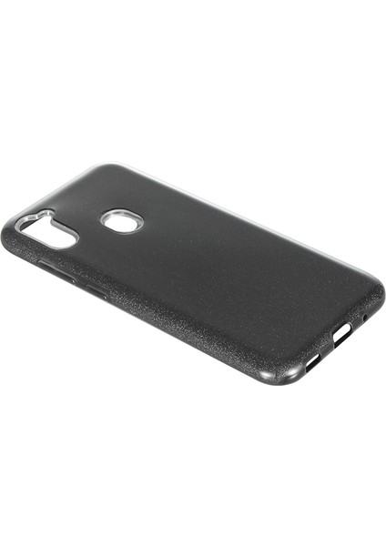 Samsung Galaxy M11 Kılıf Simli Parlak Shinning Silikon modelleri