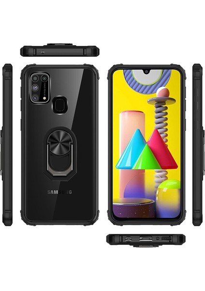 Samsung Galaxy M31 Kılıf Renkli Silikon Kenarlı Mola Kapak fırsatları