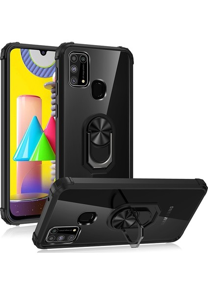 Samsung Galaxy M31 Kılıf Renkli Silikon Kenarlı Mola Kapak indirimleri