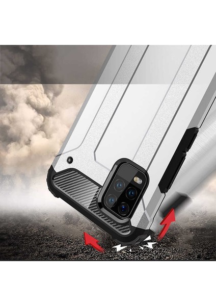 Samsung Galaxy A31 Kılıf Çift Katmanlı Armour Case fırsatları