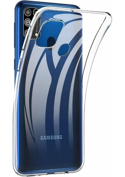 Samsung Galaxy M31 Kılıf Ultra Ince Şeffaf Silikon