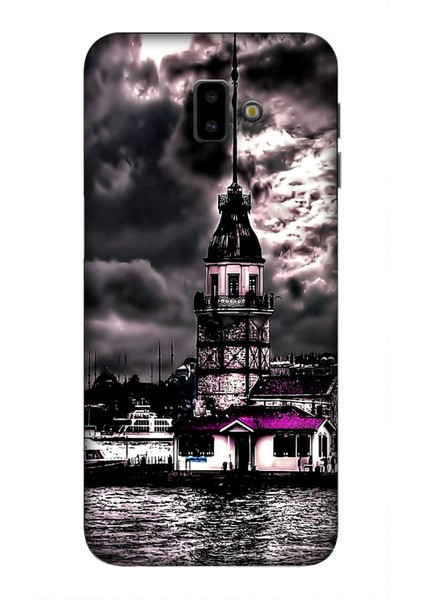 Samsung Galaxy J6 Plus Kılıf Baskılı Desenli Silikon Kılıf A++-7025
