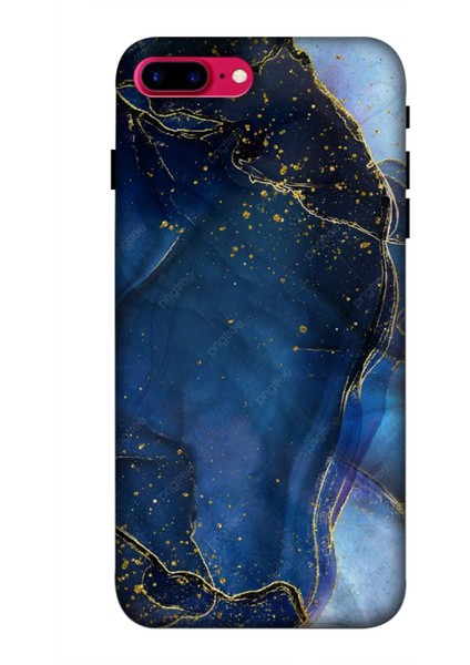 Apple Iphone 7 Plus - 8 Plus Kılıf Baskılı Mermer Desenli Zipax A++ Silikon - 8862
