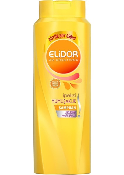 Şampuan Ipeksi Yumuşaklık 650 ml x 4 Adet