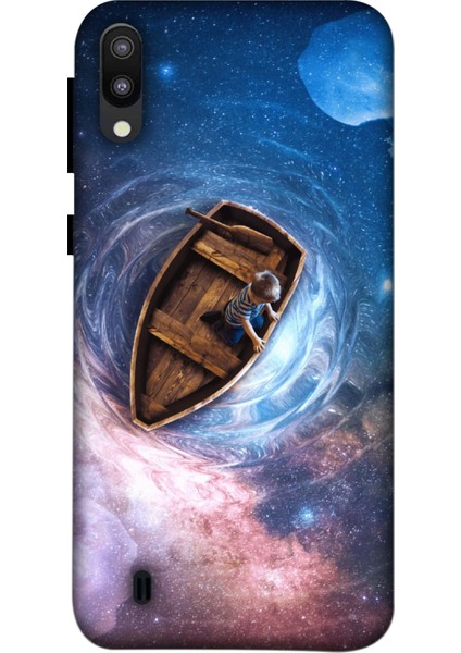Samsung Galaxy M10 Kılıf Baskılı Desenli A++ Silikon - 8516